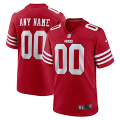 San Francisco 49ers Youth Game Custom Jersey Scarlet | Nike for Sale