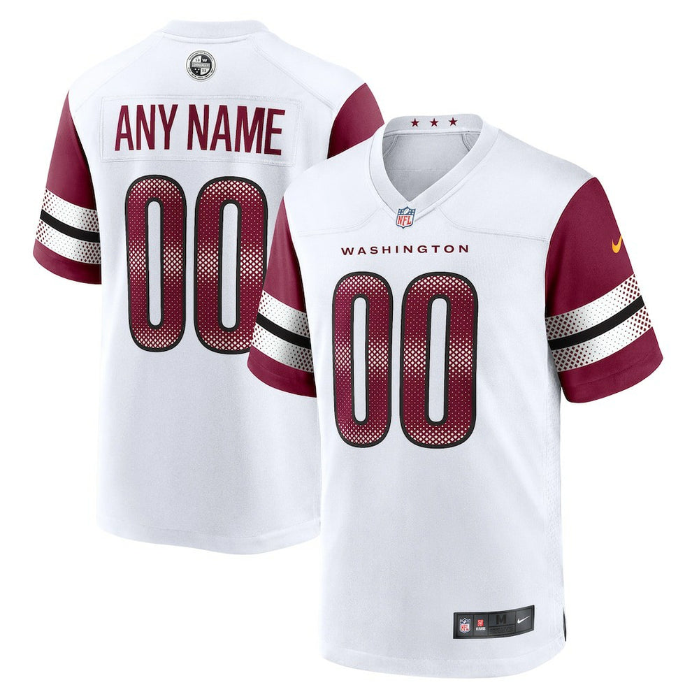 Washington Commanders Game Custom Player Jersey White | Nike for Sale