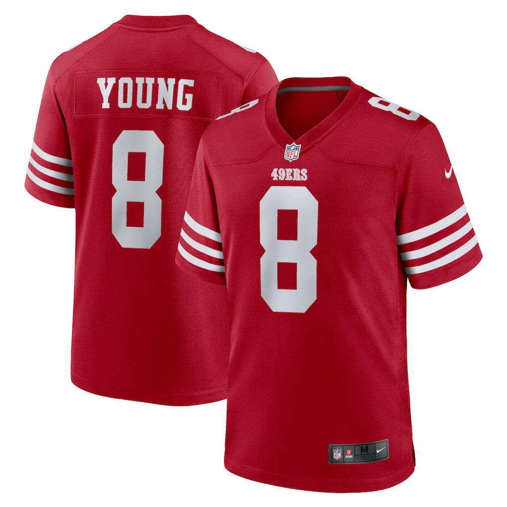 Steve Young San Francisco 49ers Retired Player Game Jersey Scarlet | Nike for Sale