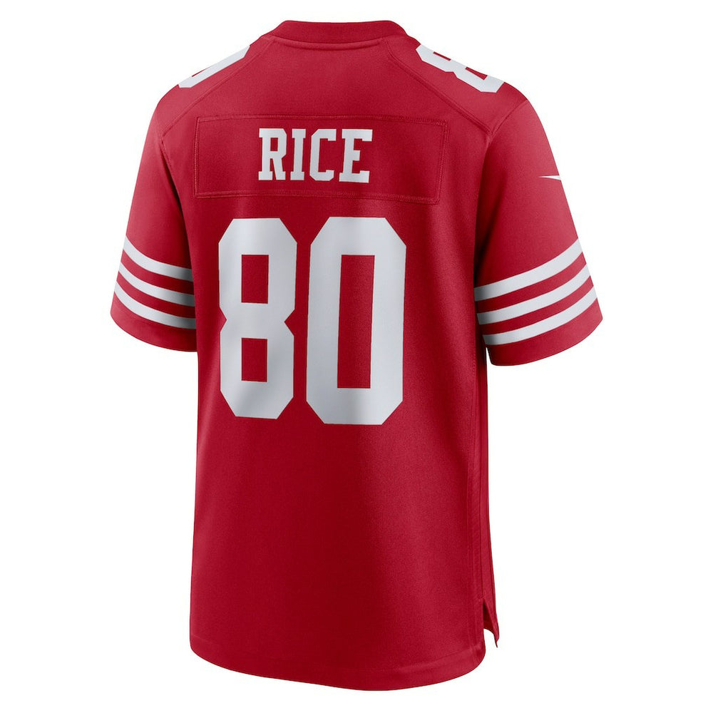 Jerry Rice San Francisco 49ers Retired Team Player Game Jersey Scarlet | Nike for Sale