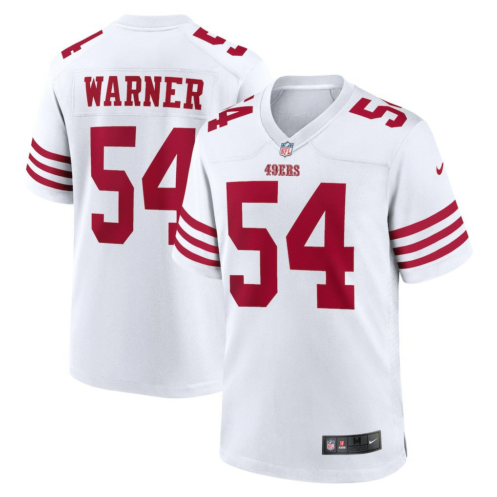 Fred Warner San Francisco 49ers Player Game Jersey White | Nike for Sale
