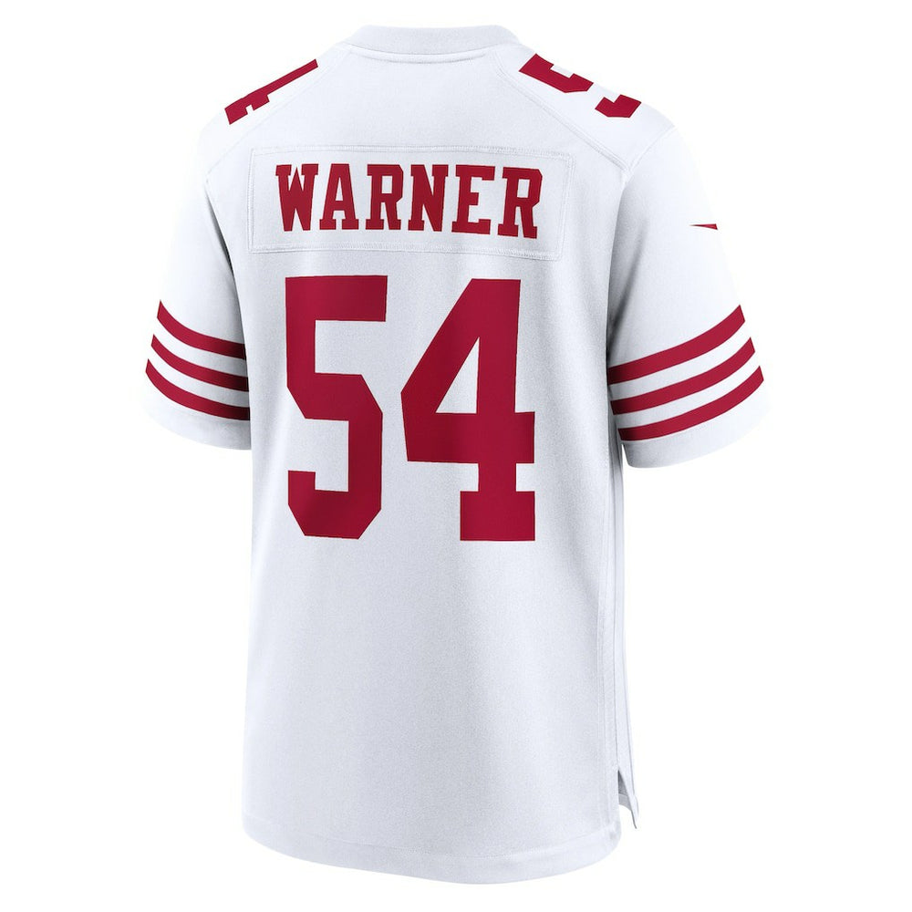 Fred Warner San Francisco 49ers Player Game Jersey White | Nike for Sale