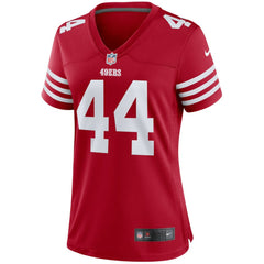 Kyle Juszczyk San Francisco 49ers Women's Player Game Jersey Scarlet | Nike for Sale