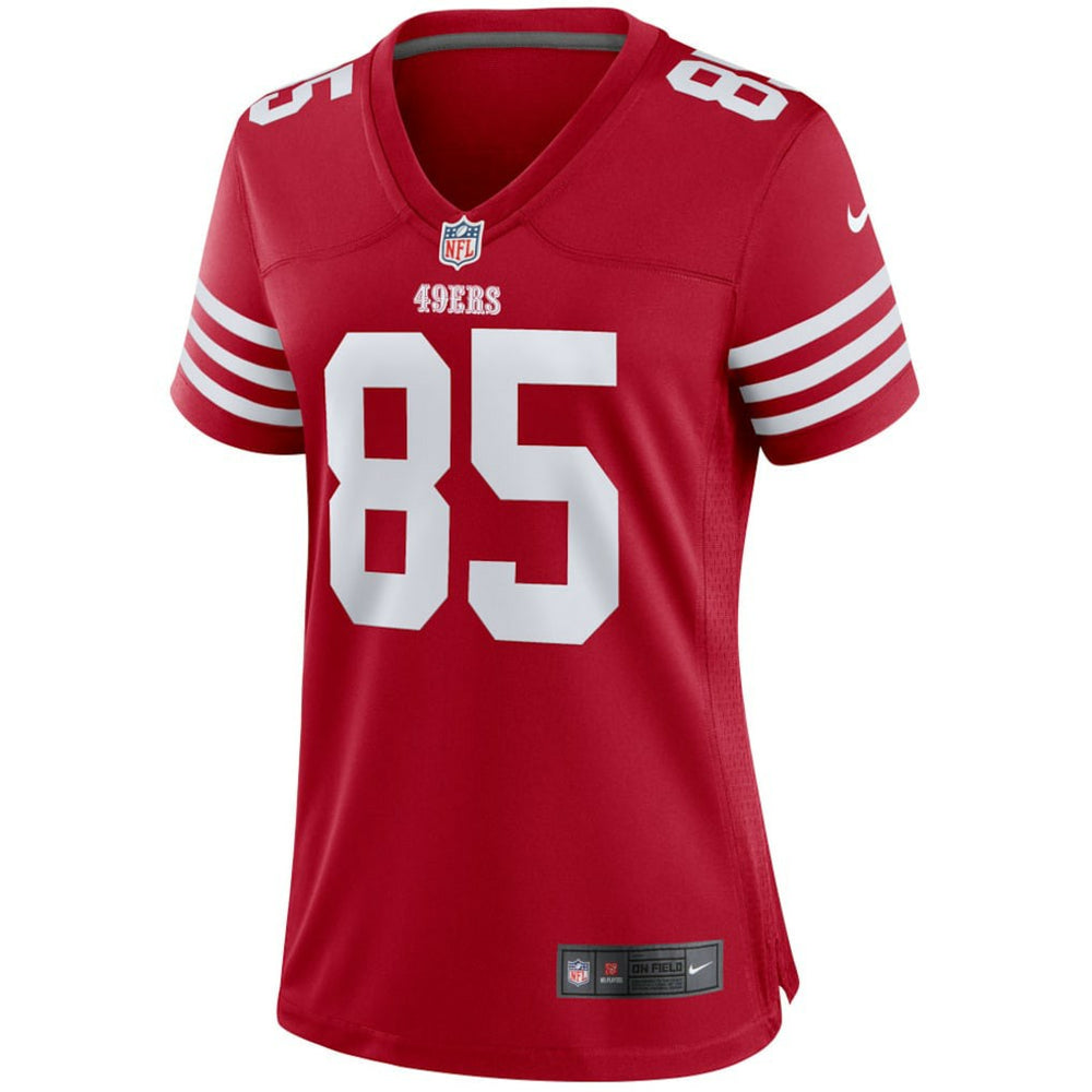 George Kittle San Francisco 49ers Women's Player Jersey Scarlet | Nike for Sale