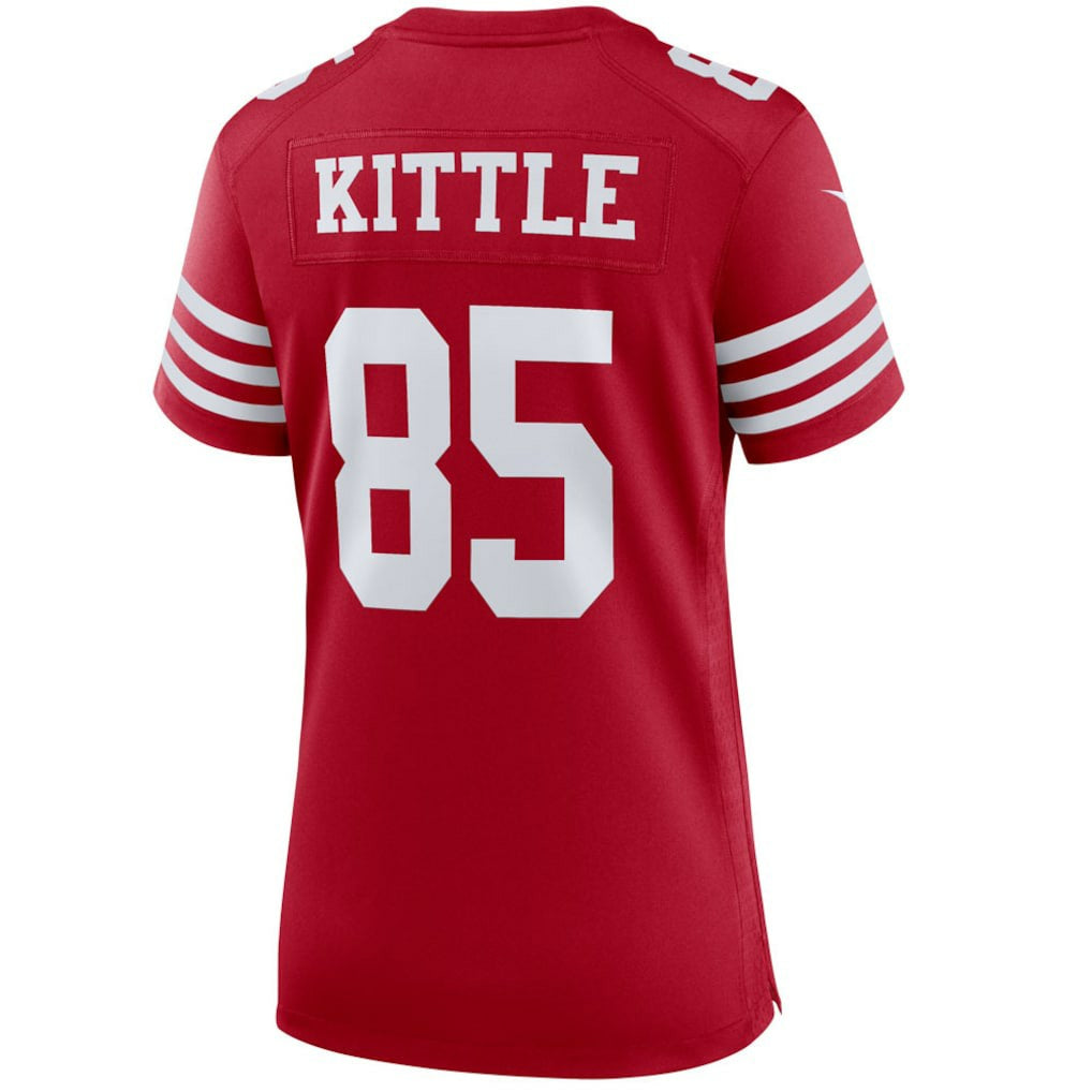 George Kittle San Francisco 49ers Women's Player Jersey Scarlet | Nike for Sale