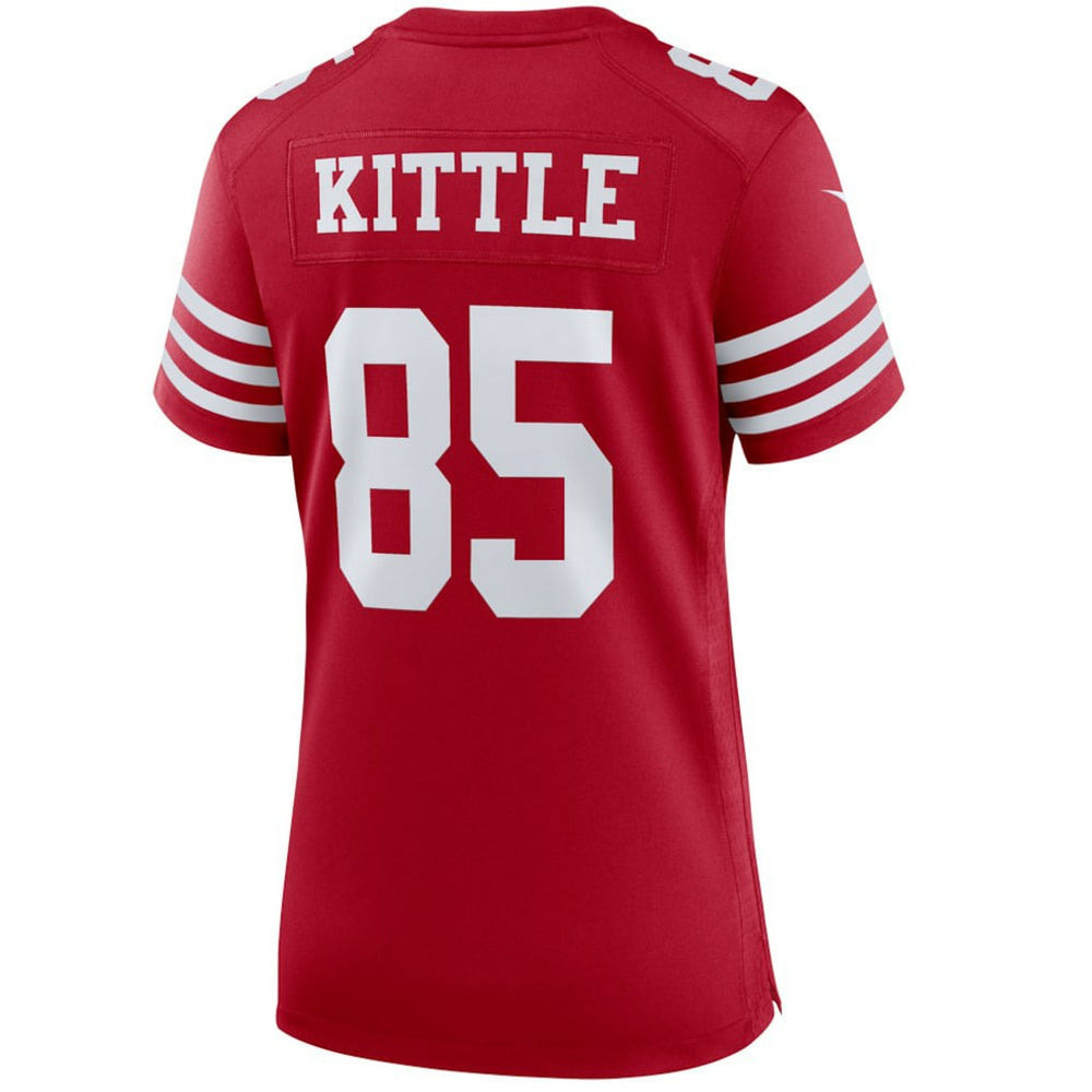 George Kittle San Francisco 49ers Women's Player Jersey Scarlet | Nike for Sale