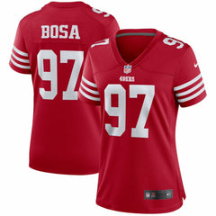 Nick Bosa San Francisco 49ers Women's Player Jersey Scarlet | Nike for Sale