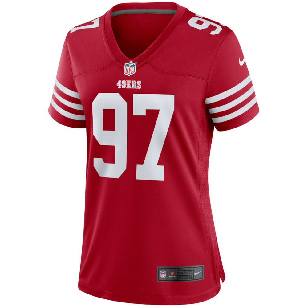 Nick Bosa San Francisco 49ers Women's Player Jersey Scarlet | Nike for Sale