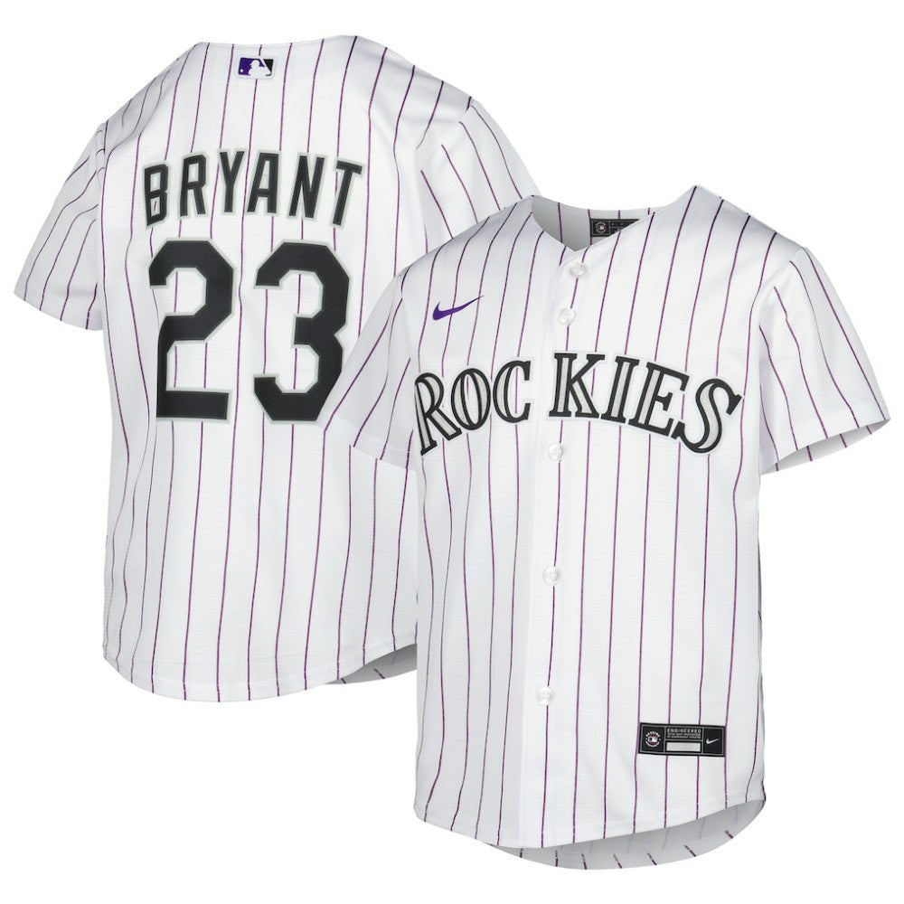 Kris Bryant Colorado Rockies Nike Youth Alternate Replica Player Jersey - MLB