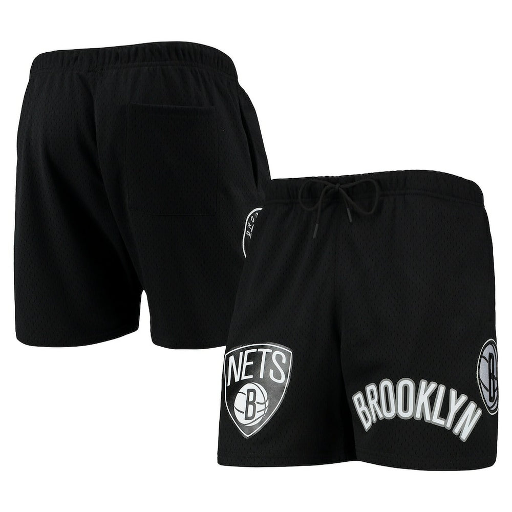Brooklyn Nets Pro Standard Mesh Capsule Shorts Black - NBA