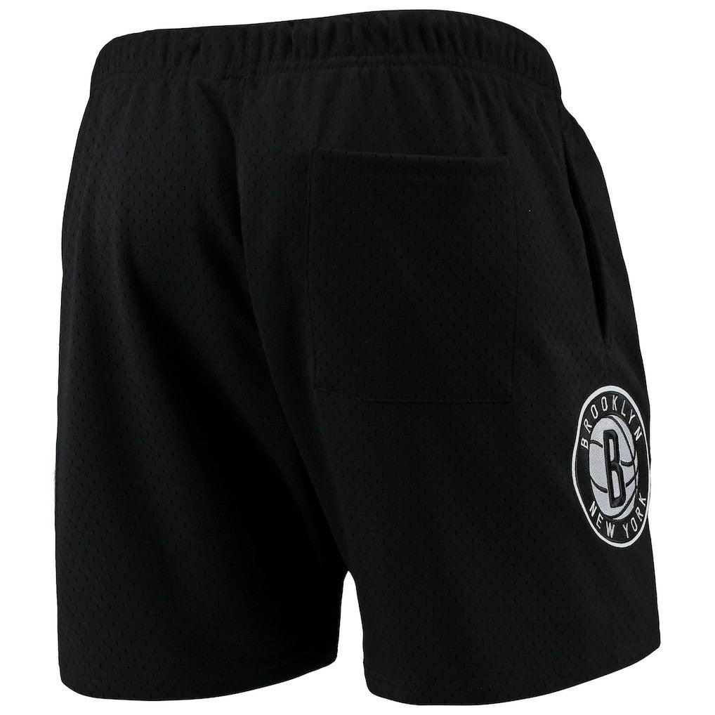 Brooklyn Nets Pro Standard Mesh Capsule Shorts Black - NBA