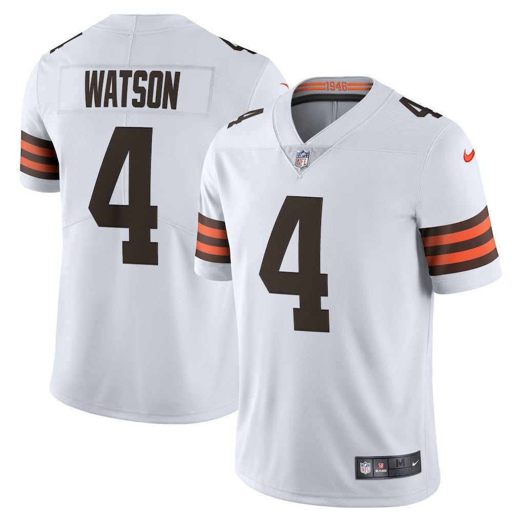 Deshaun Watson Cleveland Browns 2020 Vapor Limited Jersey White | Nike for Sale