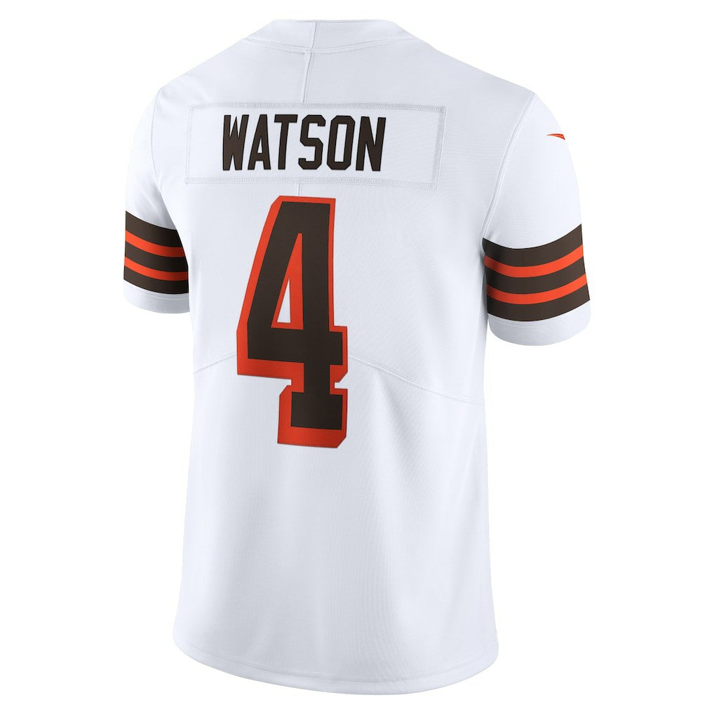 Deshaun Watson Cleveland Browns 2021 Alternate Vapor Limited Jersey White | Nike for Sale