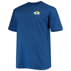 Los Angeles Rams Big & Tall #1 Dad 2-Hit T-Shirt Royal | Fanatics