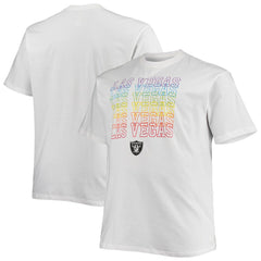 Las Vegas Raiders Big & Tall City Pride T-Shirt White | Fanatics