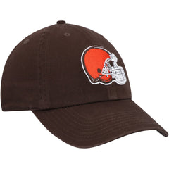 Cleveland Browns '47 Youth Team Logo Clean Up Adjustable Hat Brown | 47 brand