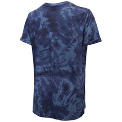 Seattle Kraken Majestic Threads Women's Boyfriend Tie-Dye T-Shirt - Deep Sea Blue - NHL