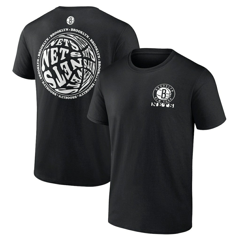 Brooklyn Nets Basketball Street Collective T-Shirt Black - NBA