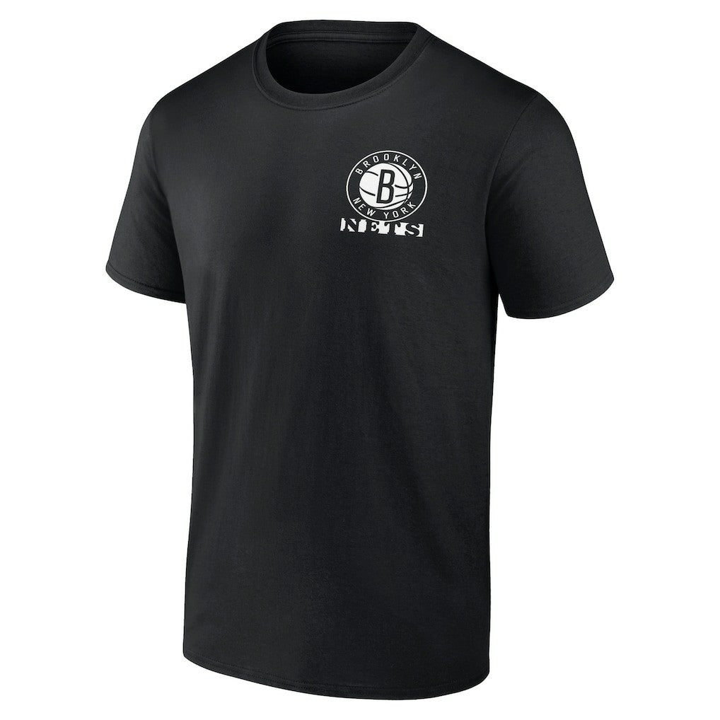 Brooklyn Nets Basketball Street Collective T-Shirt Black - NBA