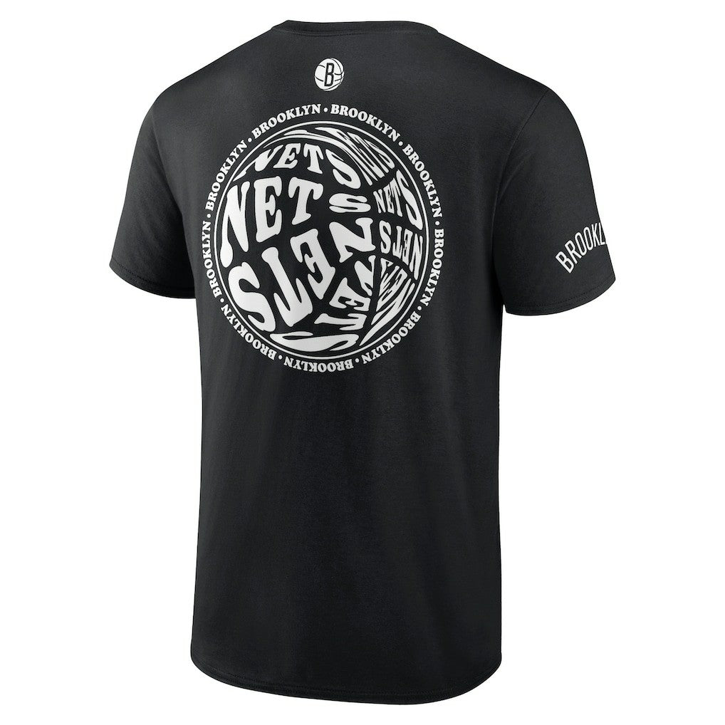 Brooklyn Nets Basketball Street Collective T-Shirt Black - NBA