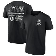 Brooklyn Nets Court Street Collective T-Shirt Black - NBA