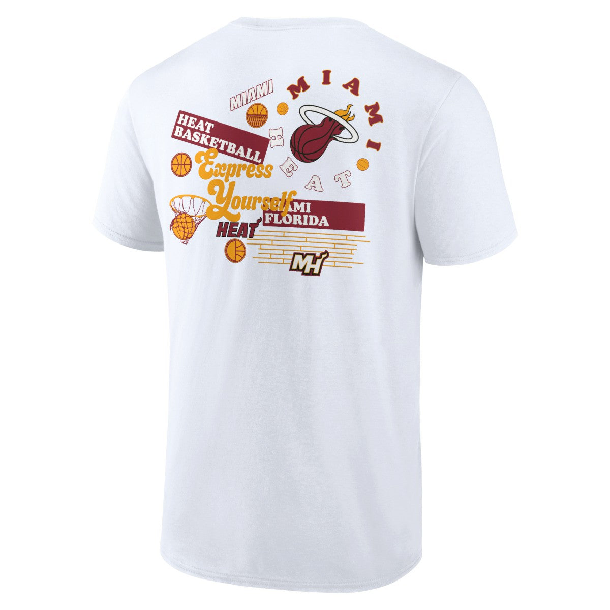 Miami Heat Street Collective T-Shirt White - NBA