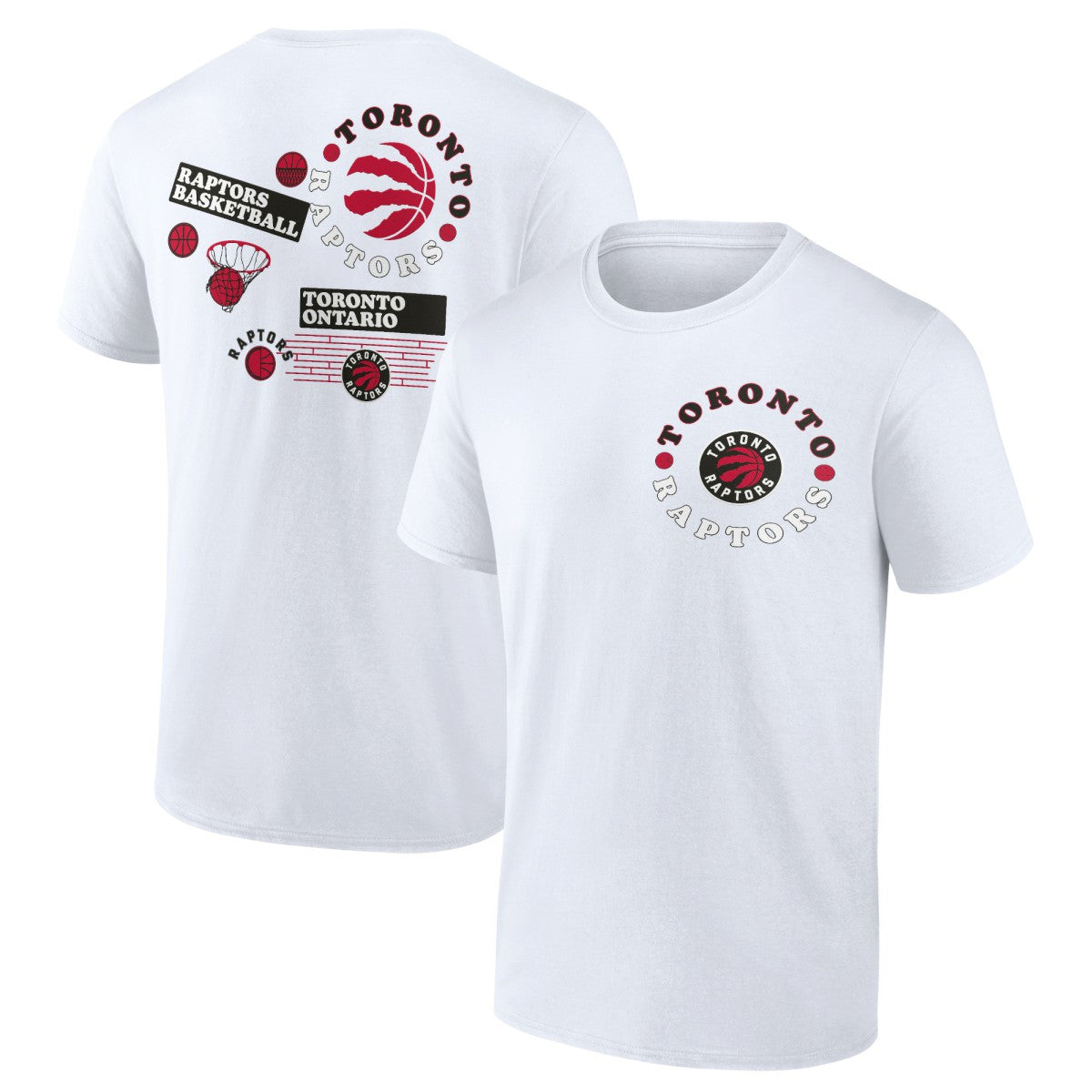 Toronto Raptors Street Collective T-Shirt White - NBA