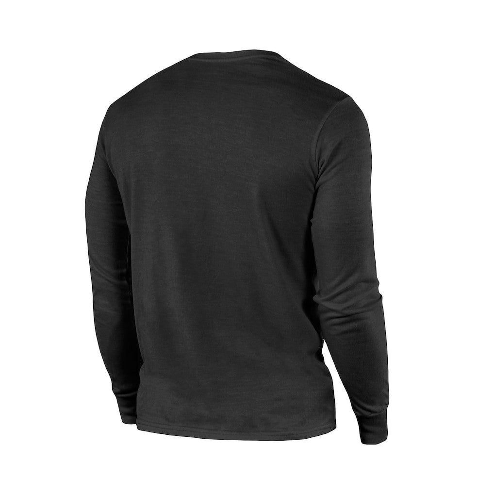 Philadelphia 76ers Majestic Threads City and State Tri-Blend Long Sleeve T-Shirt Black - NBA