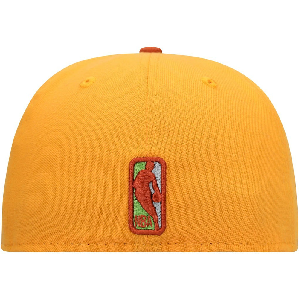 Philadelphia 76ers 59FIFTY Fitted Hat Gold/Rust - NBA