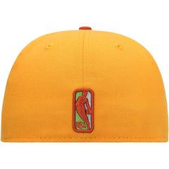 Philadelphia 76ers 59FIFTY Fitted Hat Gold/Rust - NBA