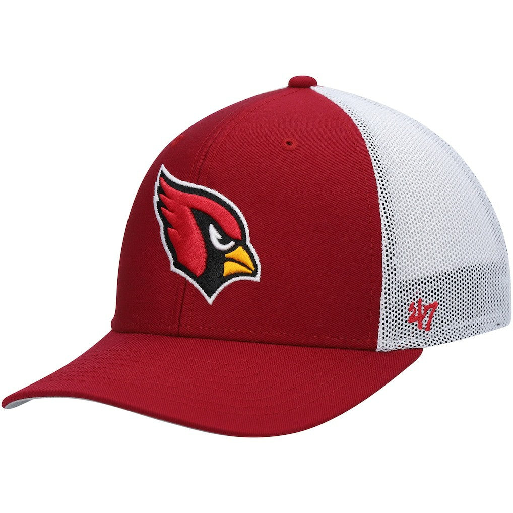 Arizona Cardinals '47 Trophy Trucker Flex Hat Cardinal/White | 47 brand