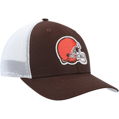 Cleveland Browns '47 Trophy Trucker Flex Hat Brown/White | 47 brand