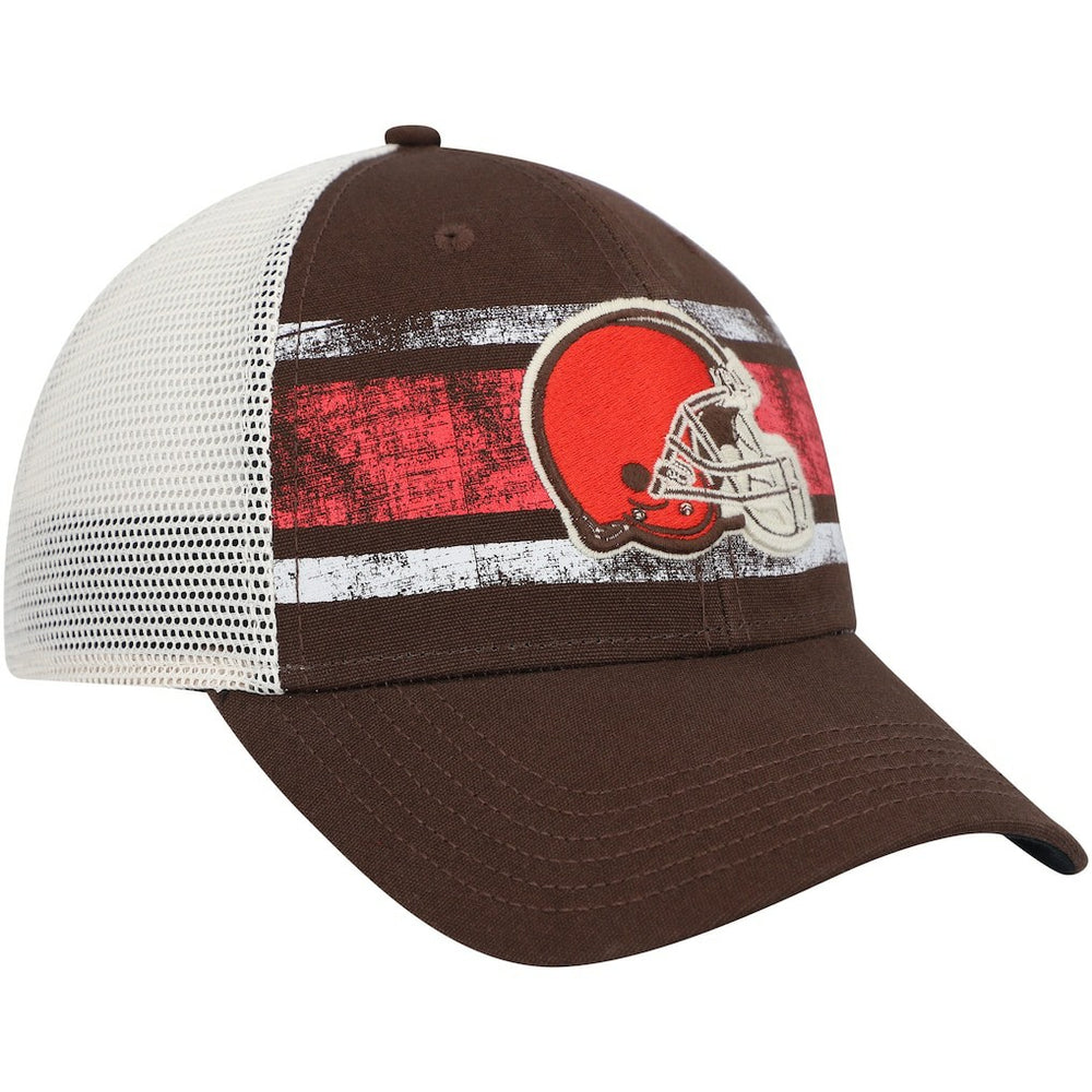 Cleveland Browns '47 Interlude MVP Trucker Snapback Hat Brown/White | 47 brand
