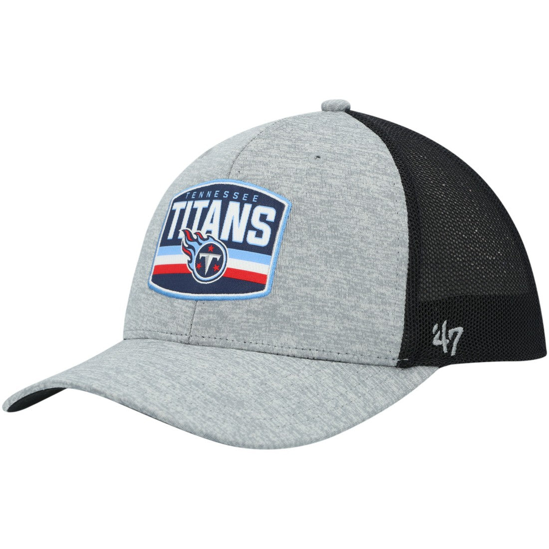 Tennessee Titans '47 Motivator Flex Hat Heathered Gray/Navy | 47 brand