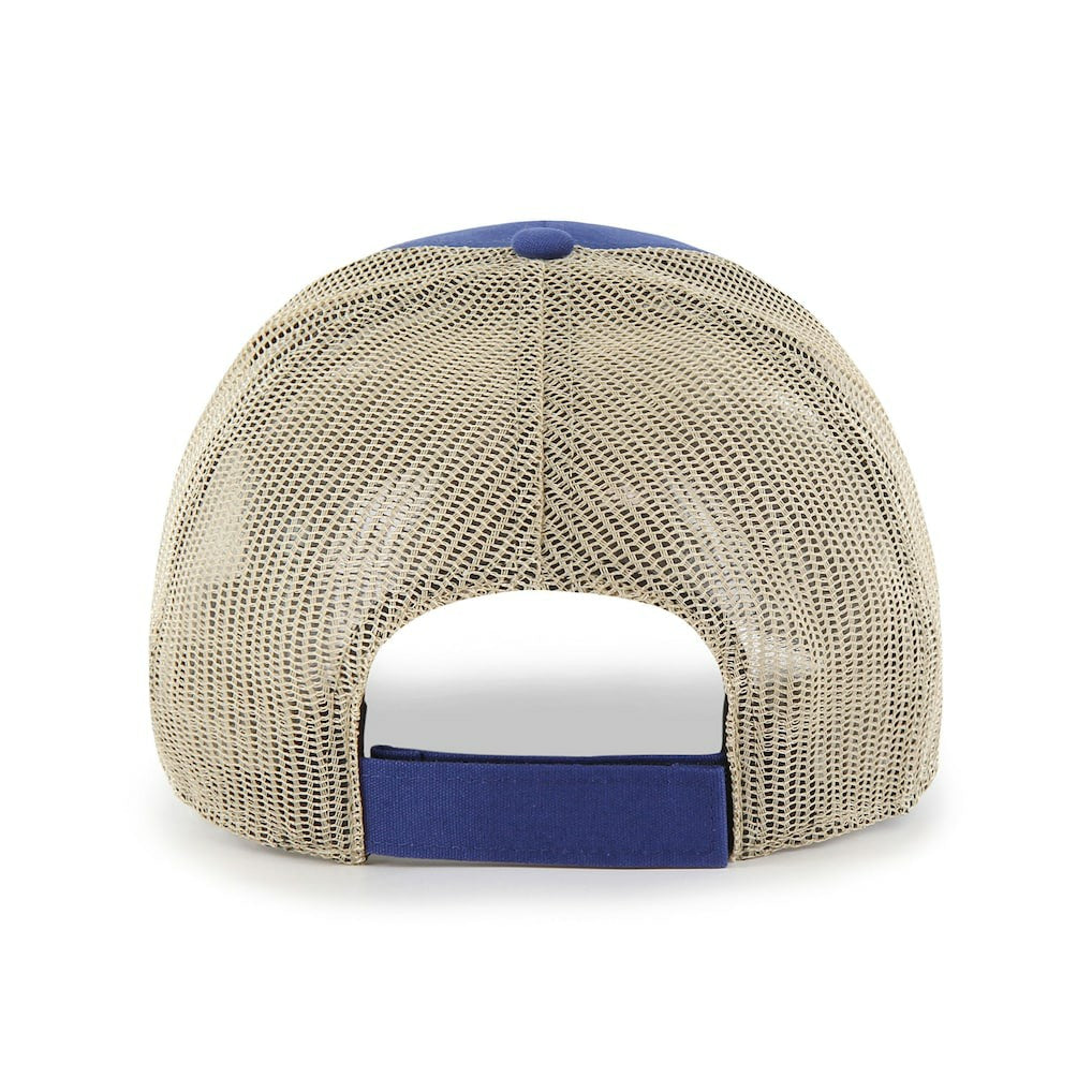New York Giants '47 Rawhide Trucker Adjustable Hat Royal/Natural | 47 brand