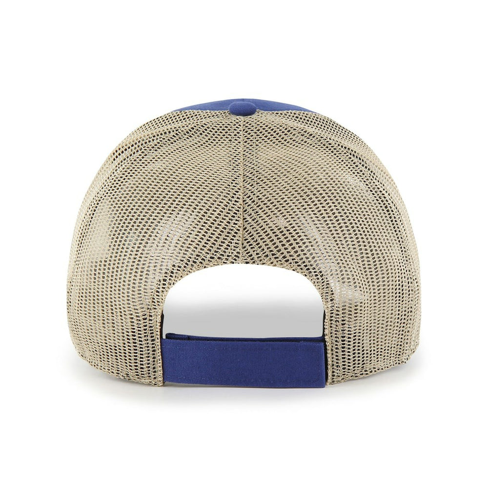New York Giants '47 Rawhide Trucker Adjustable Hat Royal/Natural | 47 brand