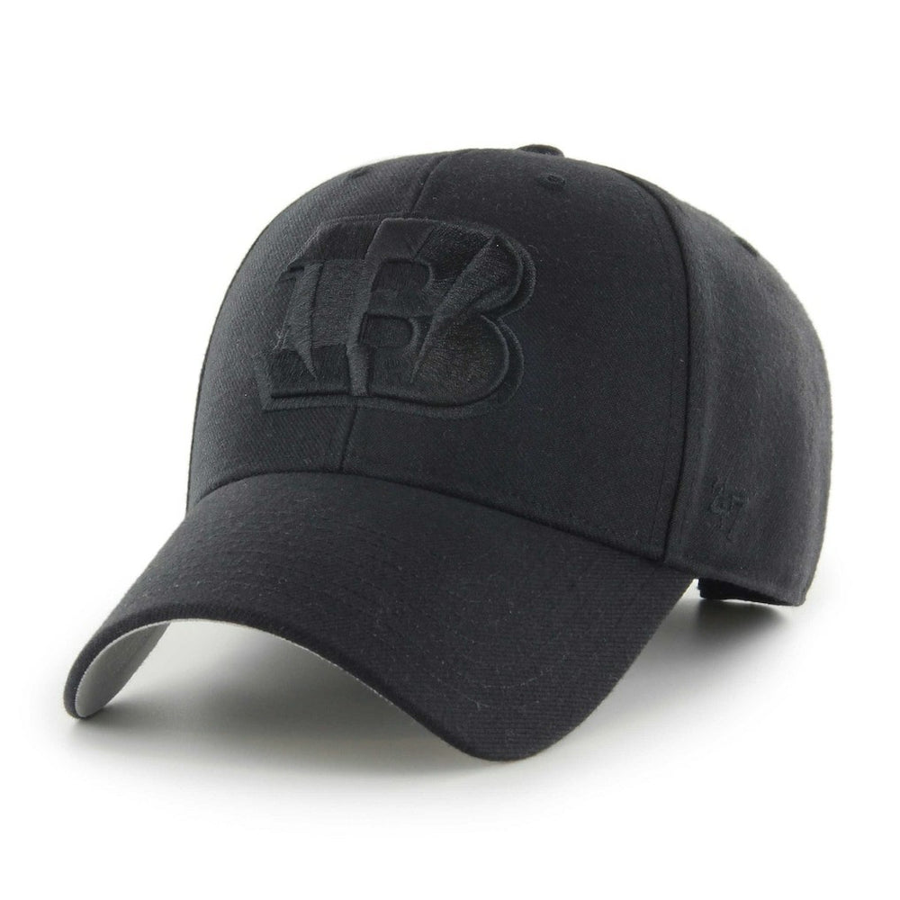 Cincinnati Bengals '47 Tonal MVP Adjustable Hat Black | 47 brand