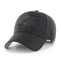 Miami Dolphins '47 Tonal MVP Adjustable Hat Black | 47 brand