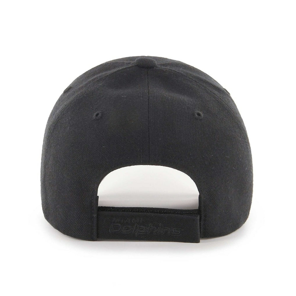 Miami Dolphins '47 Tonal MVP Adjustable Hat Black | 47 brand