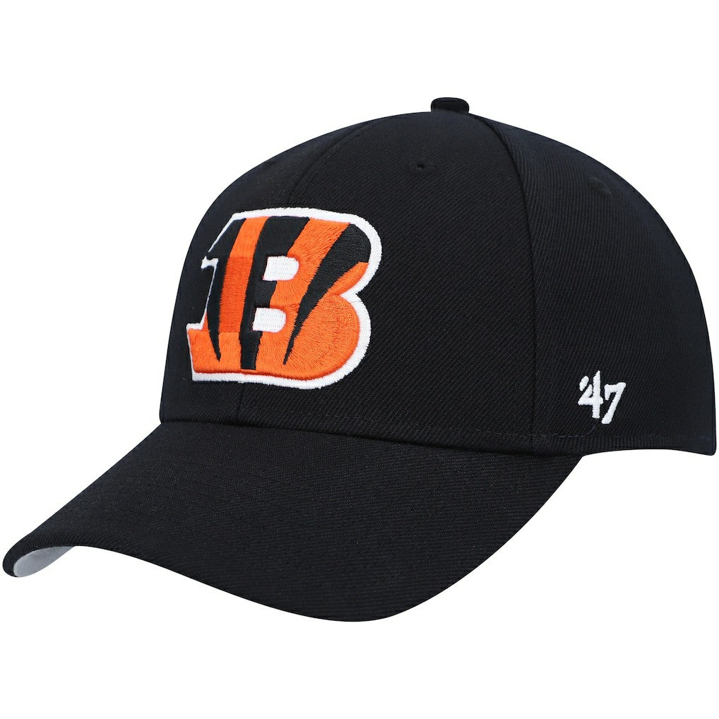 Cincinnati Bengals '47 MVP Adjustable Hat Black | 47 brand