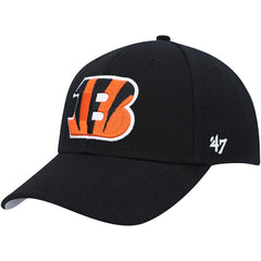 Cincinnati Bengals '47 MVP Adjustable Hat Black | 47 brand