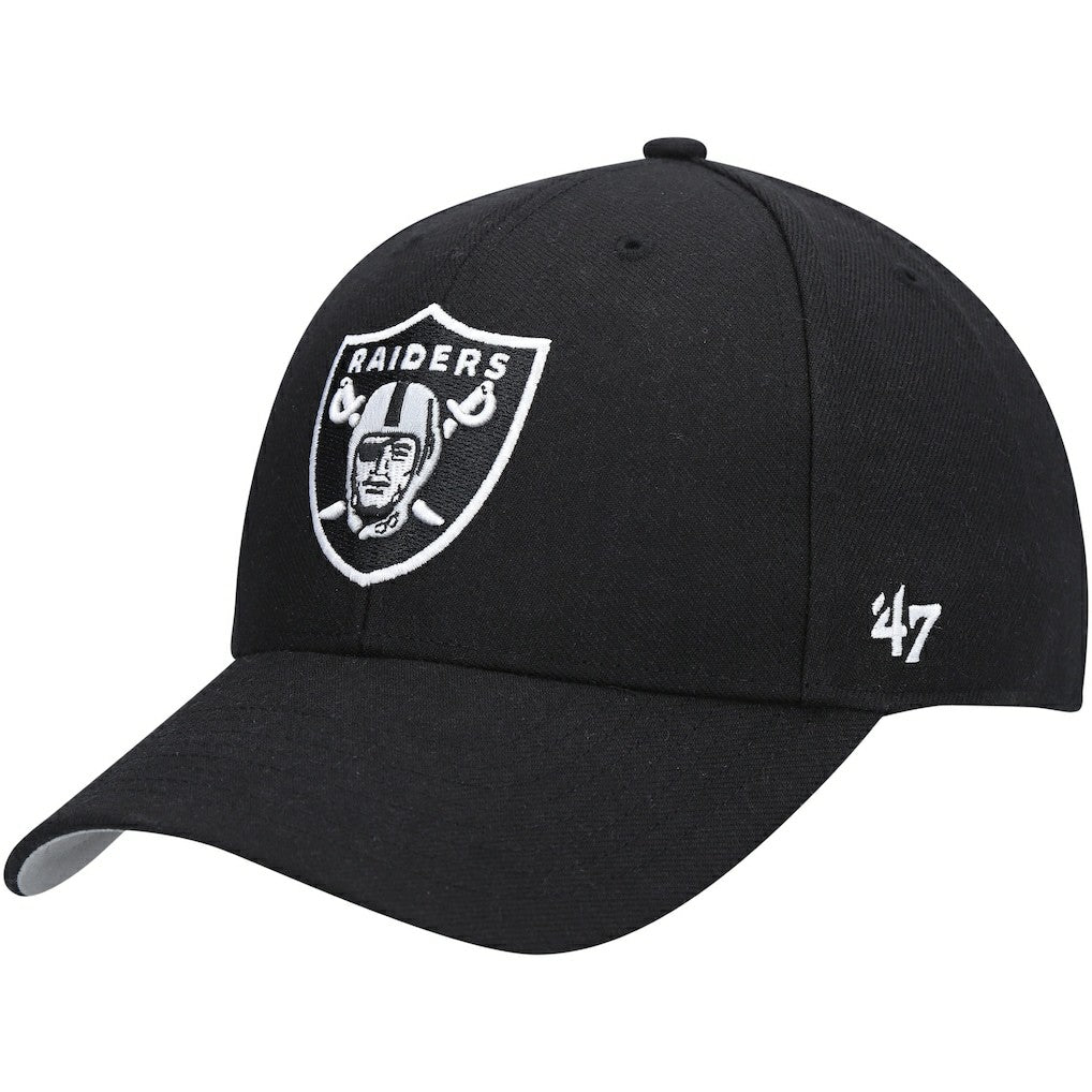 Las Vegas Raiders '47 MVP Adjustable Hat Black | 47 brand