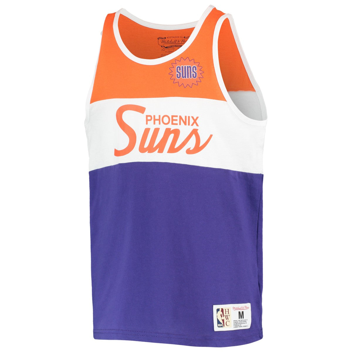 Phoenix Suns Youth Hardwood Classics Special Script Tank Top Purple/Orange - NBA