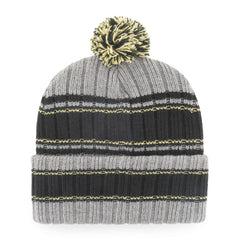 New Orleans Saints '47 Rexford Cuffed Knit Hat with Pom Graphite/Black | 47 brand