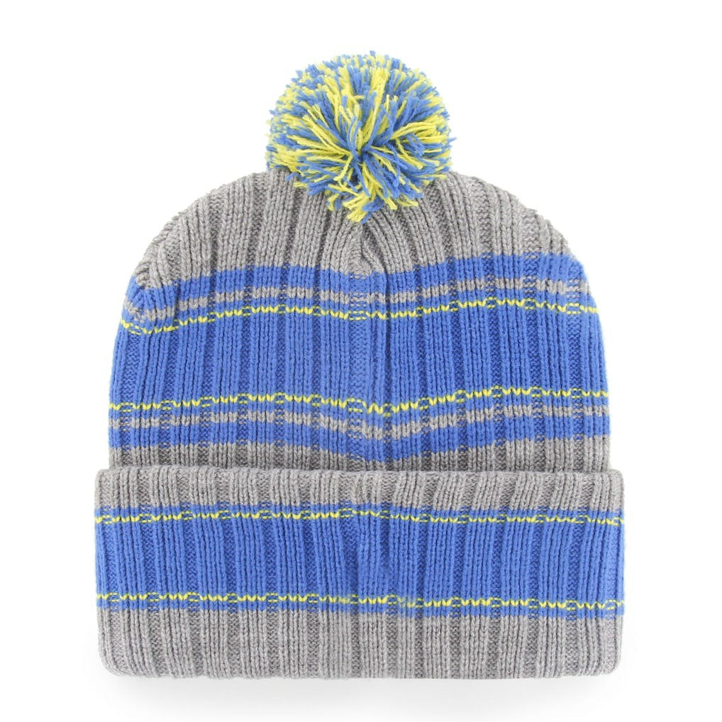 Los Angeles Rams '47 Rexford Cuffed Knit Hat with Pom Graphite | 47 brand