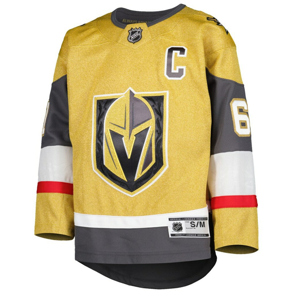 Mark Stone Vegas Golden Knights Youth Home Captain Patch Premier Player Jersey - Gold - NHL