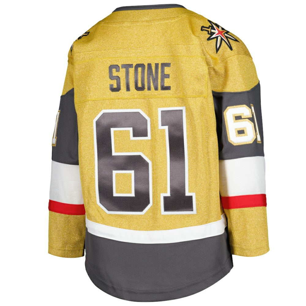 Mark Stone Vegas Golden Knights Youth Home Captain Patch Premier Player Jersey - Gold - NHL