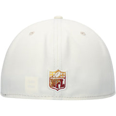 Washington Commanders New Era Chrome Color Dim 59FIFTY Fitted Hat Cream | NFL