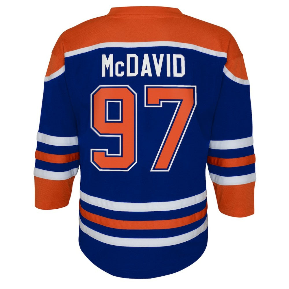 Connor McDavid Edmonton Oilers Youth Home Replica Player Jersey - Royal - NHL