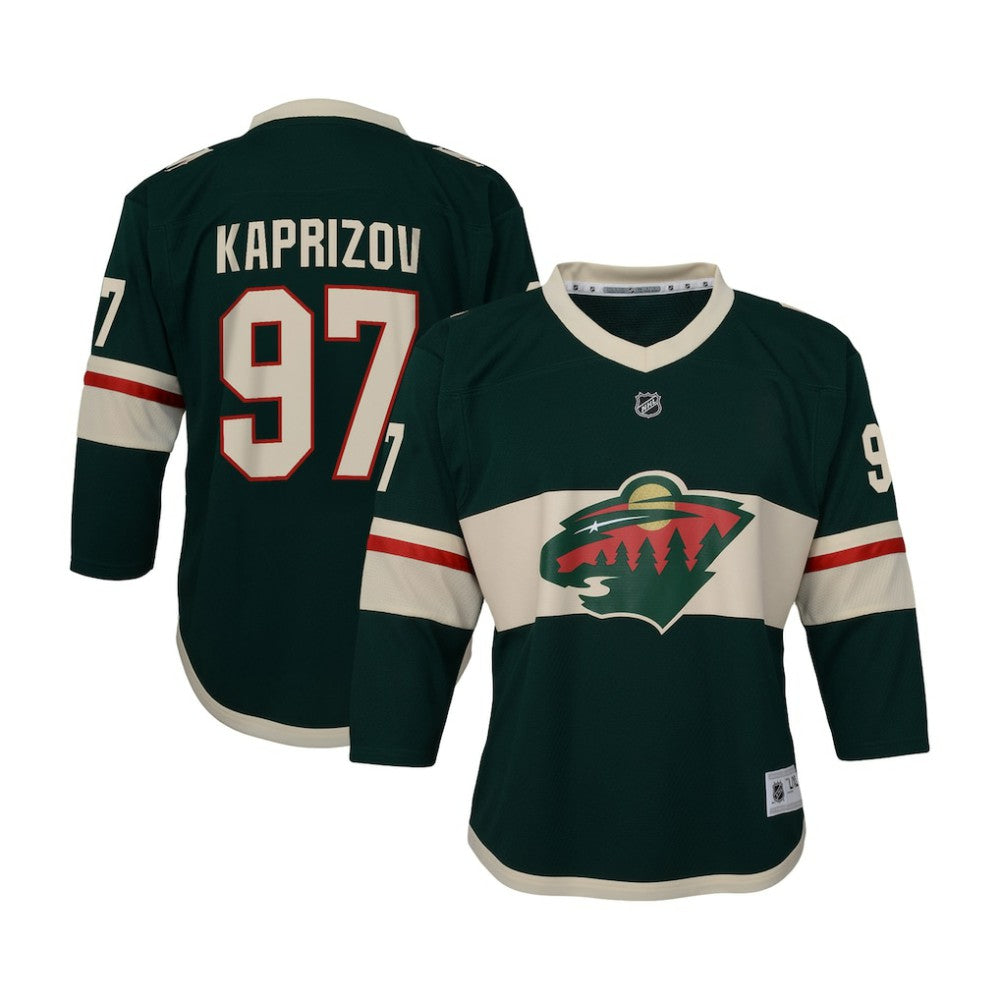 Kirill Kaprizov Minnesota Wild Youth Home Replica Player Jersey - Green - NHL